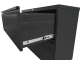 Siavonce Black Office Cabinet