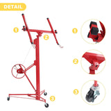 Maocao Hoom 11ft Red Drywall Lift 11-ft H x 53.5-in L x 53.5-in W Steel Drywall Lift