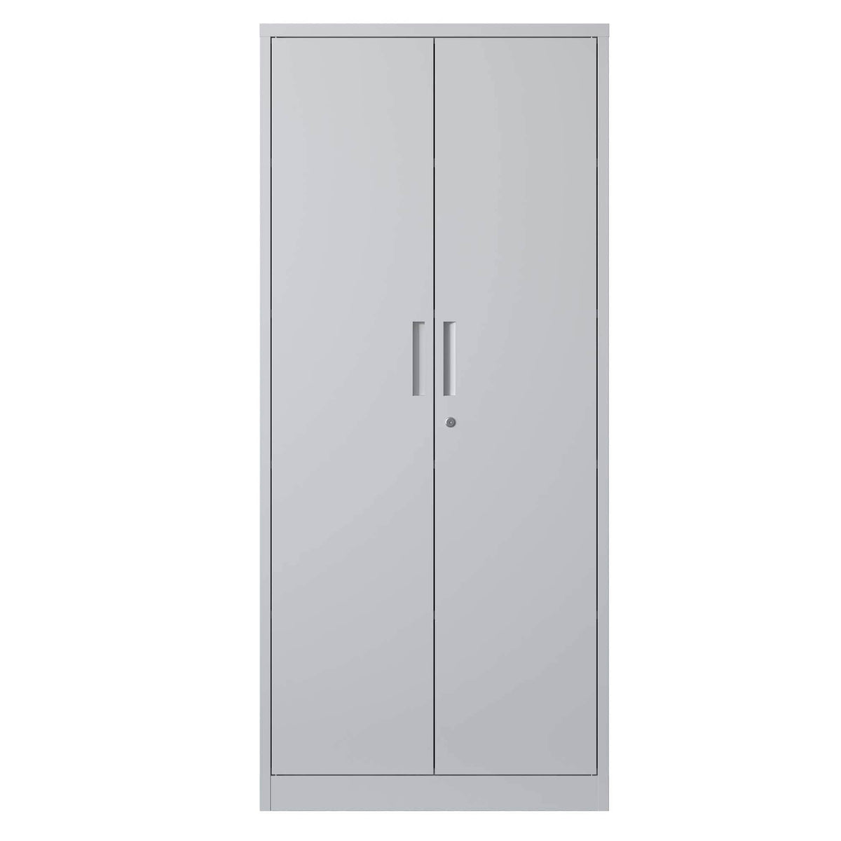 Siavonce White 4-Shelf Office Cabinet