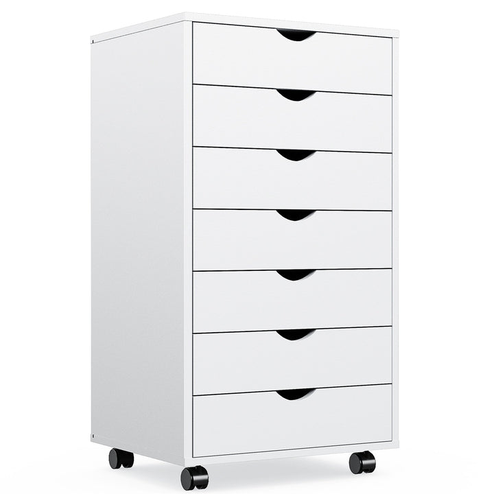 Siavonce White Office Cabinet