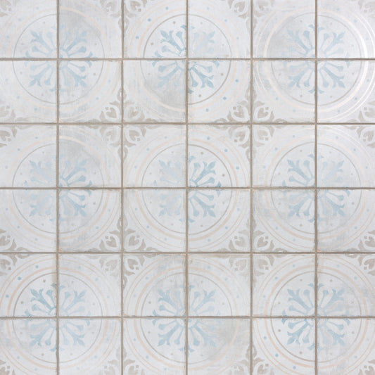 Affinity Tile Barcelona Decor Raval 6-in x 6-in Matte Porcelain Encaustic Floor and Wall Tile product image