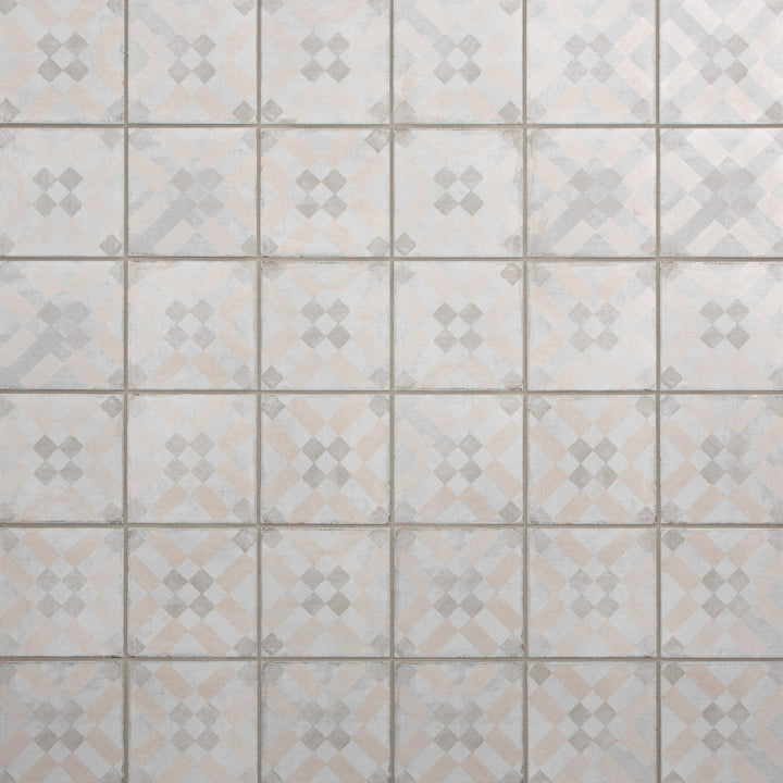 Affinity Tile Barcelona Decor Sants 6-in x 6-in Matte Porcelain Encaustic Floor and Wall Tile product image