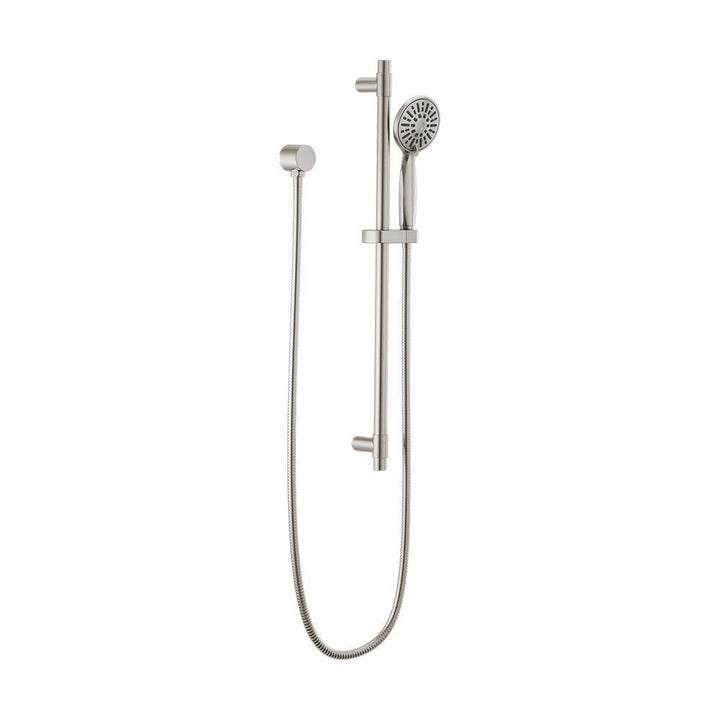4-Spray 3.9 in. Single Wall Mount Handheld Shower Head in Stainless - Super Arbor