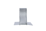 Gibraltar Building Products 4-in x 15.75-in Galvanized Steel Vent and Pipe Flashing with Damper