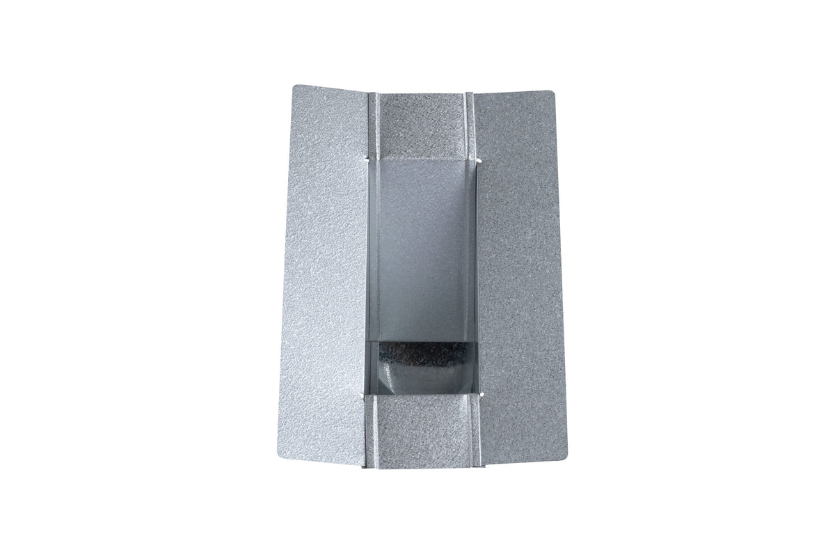 Gibraltar Building Products 4-in x 15.75-in Galvanized Steel Vent and Pipe Flashing with Damper