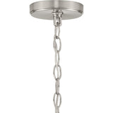 Progress Lighting Leyden 5-Light Brushed Nickel Transitional Chandelier