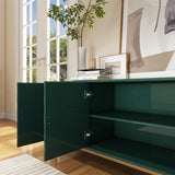 Mondawe 29.5 in. 3-Door Accent Cabinet, Green