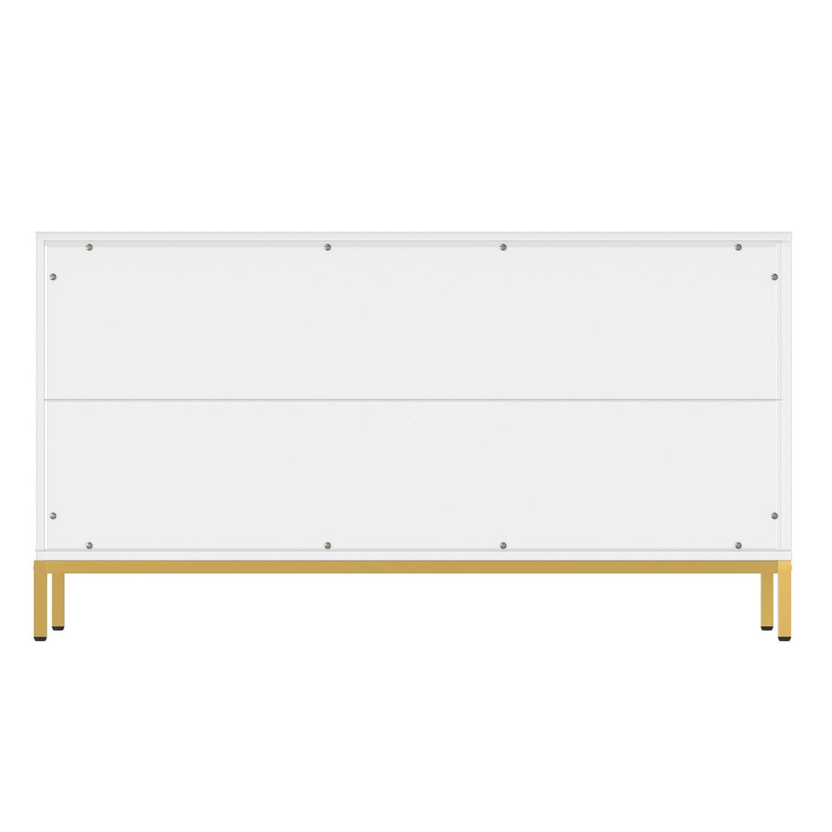 Mondawe 29.5 in. 3-Door Accent Cabinet, White