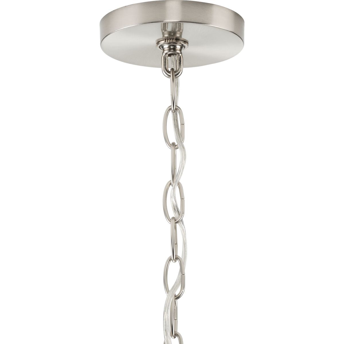 Progress Lighting Merry 5-Light Brushed Nickel Transitional Chandelier