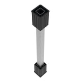 Freedom Camden 4-in x 4-in x 3-ft Silver Composite Deck Post