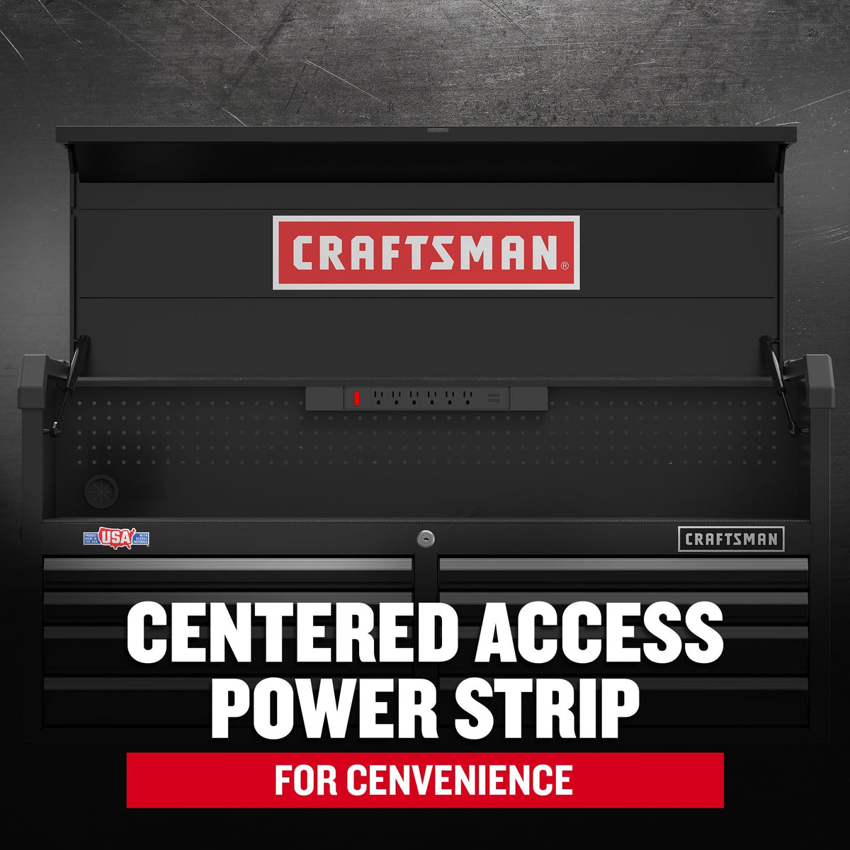 CRAFTSMAN 2000 Series 51.5-in W x 24.7-in H 8-Drawer Steel Tool Chest (Black)