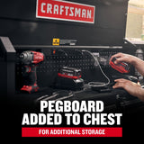 CRAFTSMAN 2000 Series 51.5-in W x 24.7-in H 8-Drawer Steel Tool Chest (Black)
