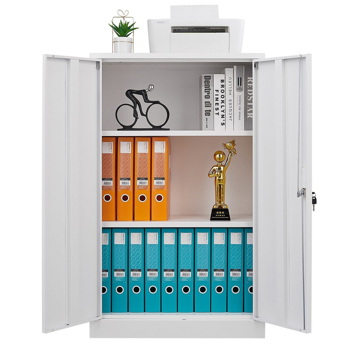 Maocao Hoom White 25.6-in File Cabinet