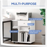 Maocao Hoom White 1-Drawer 23.5-in File Cabinet