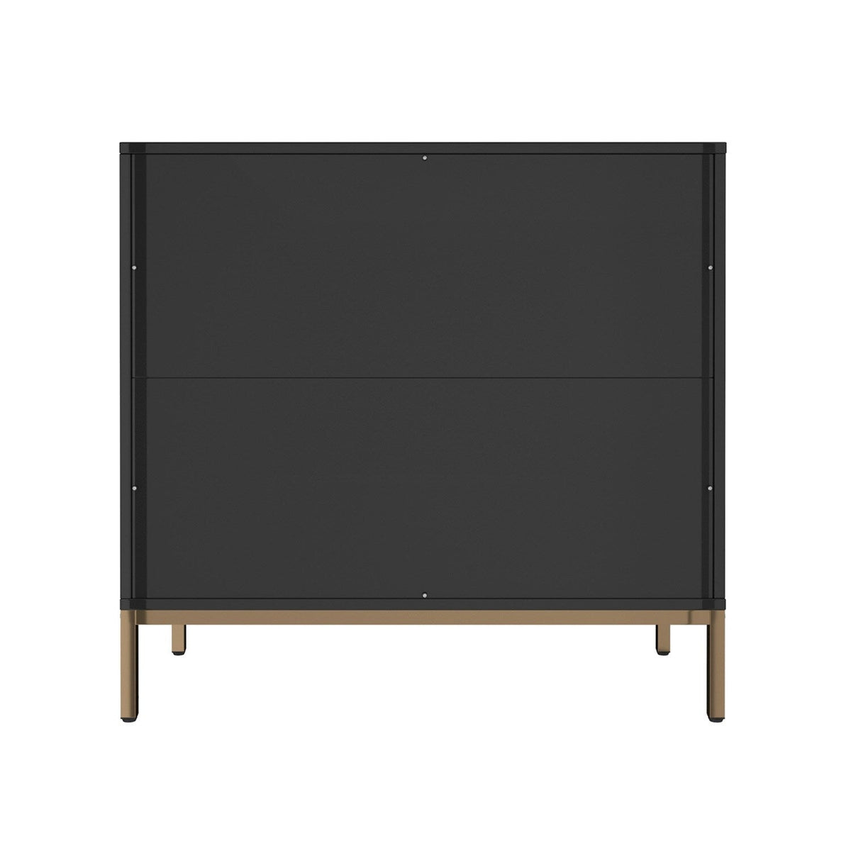Mondawe 31.5 in. 3-Drawer  Cabinet, Black