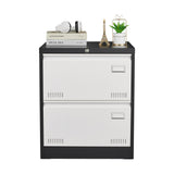 Maocao Hoom Black+White 23.62-in File Cabinet