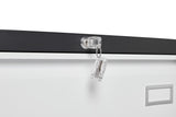 Maocao Hoom Black+White 23.62-in File Cabinet