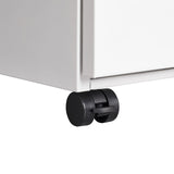 Maocao Hoom White 3-Drawer 15.35-in File Cabinet
