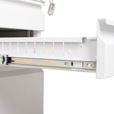 Maocao Hoom White 3-Drawer 15.35-in File Cabinet