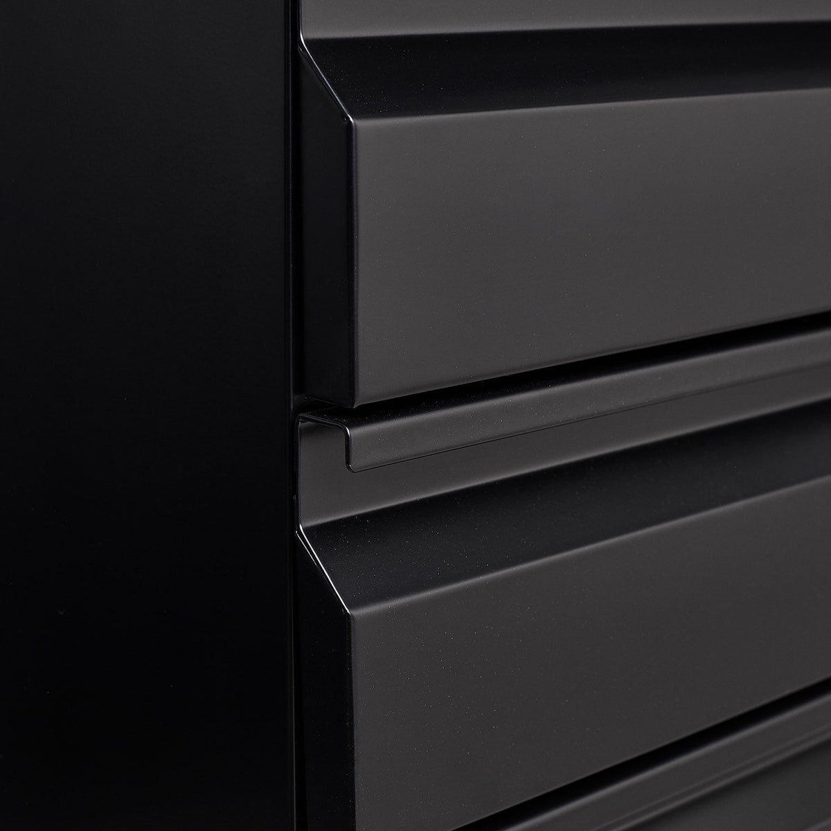 Maocao Hoom Black 3-Drawer 15.35-in File Cabinet