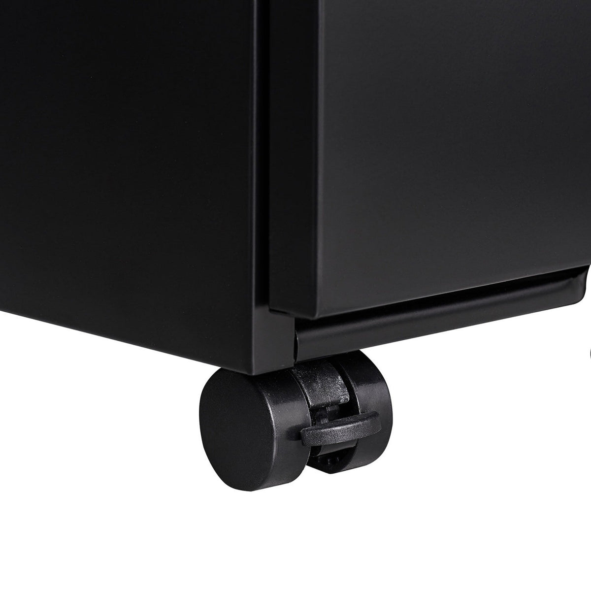 Maocao Hoom Black 3-Drawer 15.35-in File Cabinet