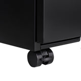 Maocao Hoom Black 3-Drawer 15.35-in File Cabinet