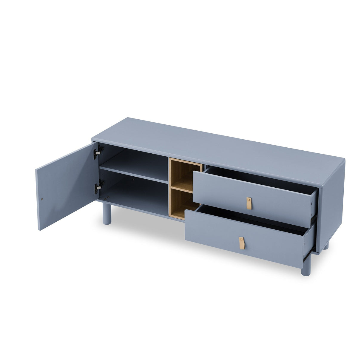 Maocao Hoom Modern/Contemporary Blue Tv Cabinet (Accommodates TVs up to 55-in)