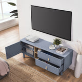Maocao Hoom Modern/Contemporary Blue Tv Cabinet (Accommodates TVs up to 55-in)