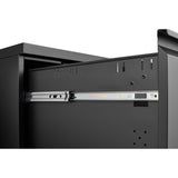 Maocao Hoom Black 2-Drawer 15.35-in File Cabinet