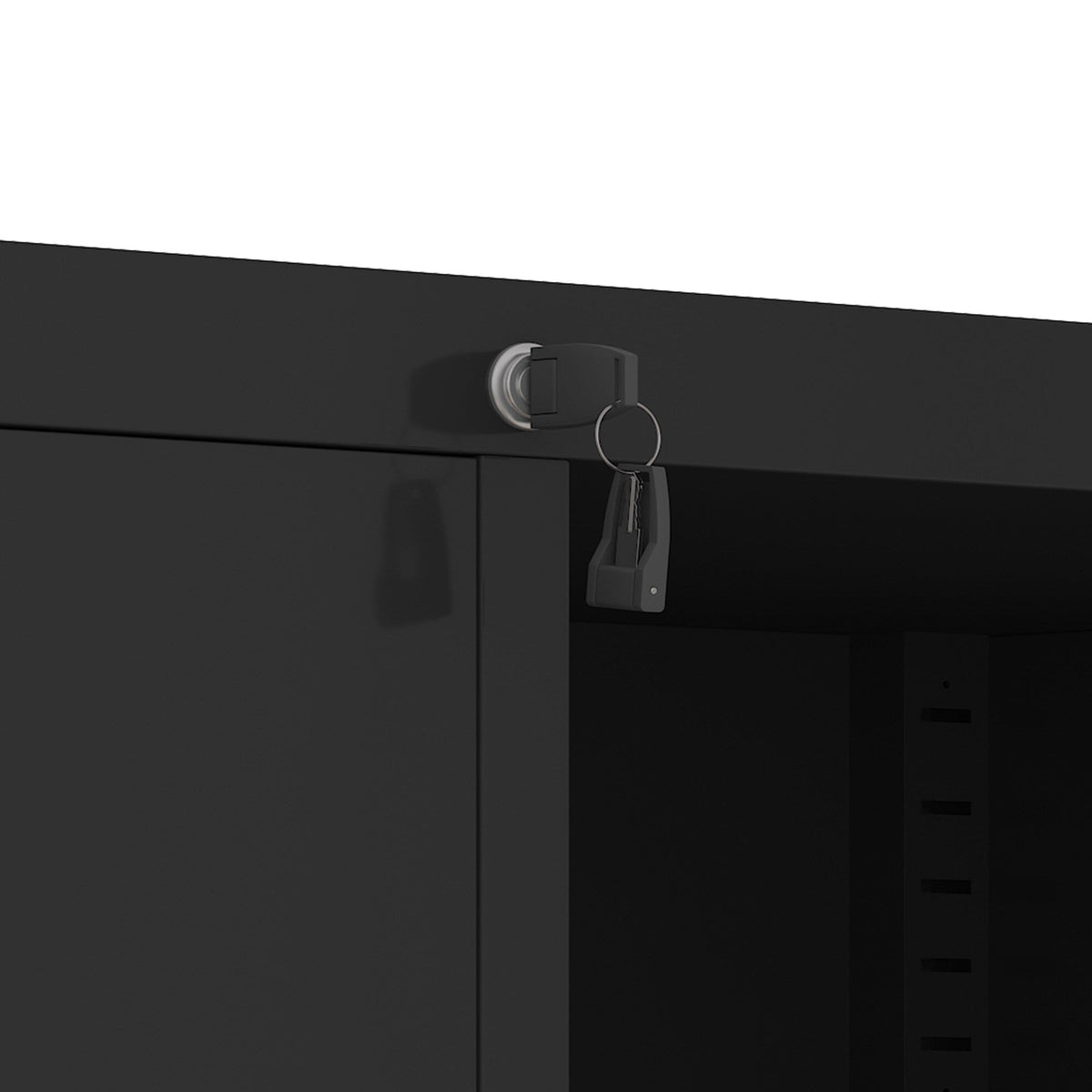 Maocao Hoom Black 2-Drawer 35.43-in File Cabinet