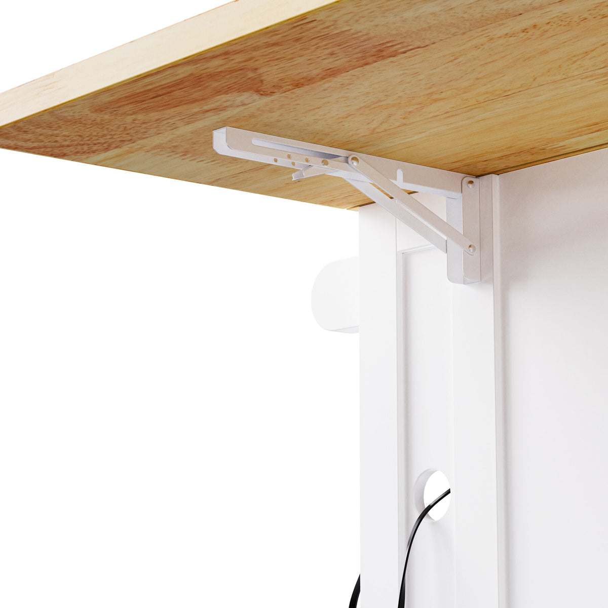 Runesay White Mdf Base with Mdf Wood Top Rolling Kitchen Island (29.52-in x 53.14-in x 36.4-in)