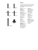 Progress Lighting Haslett 100-Watt 18-in Black Farmhouse Post Light