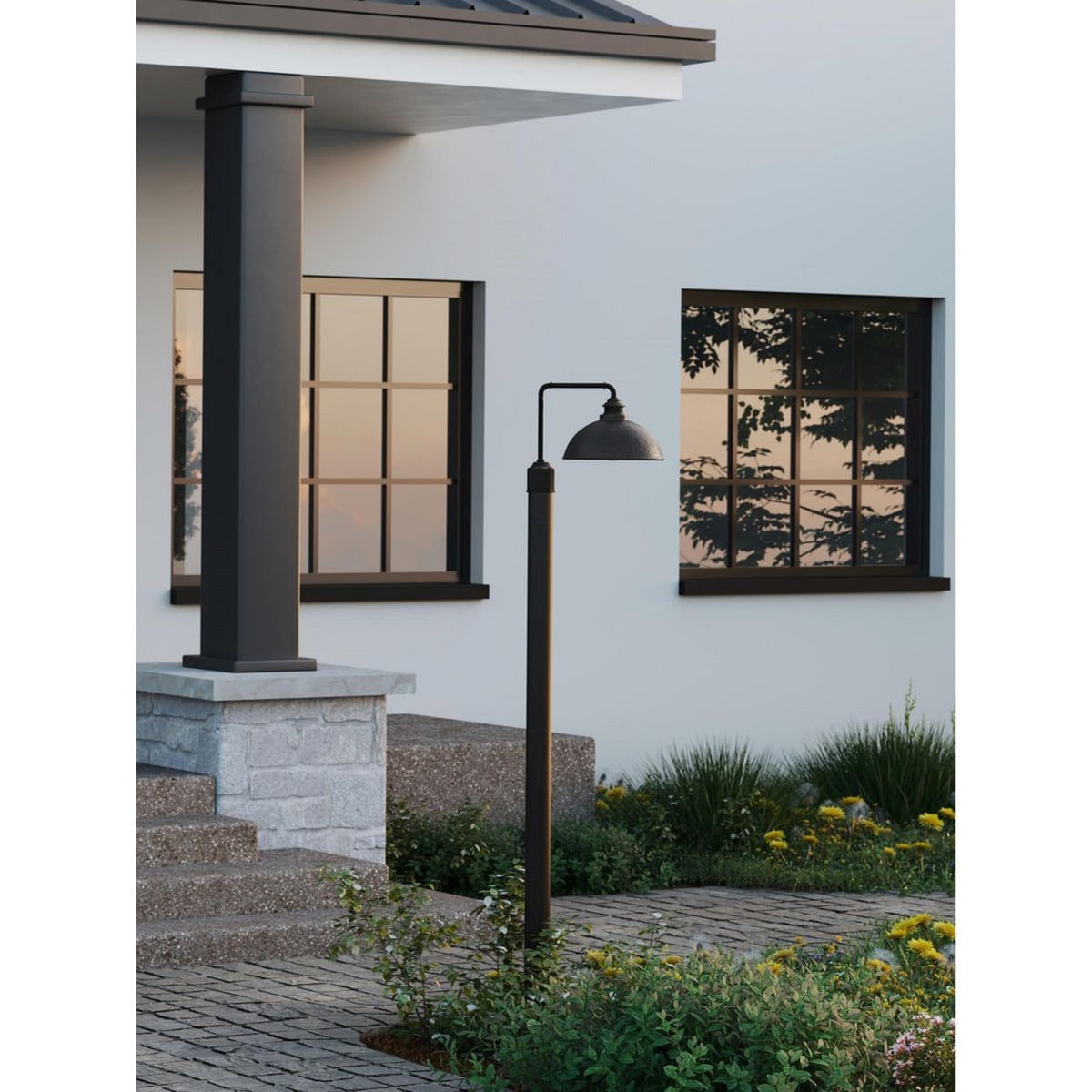 Progress Lighting 144-in Matte Black Aluminum Traditional Outdoor Light Pole, 3-in Dia (P5394-31)