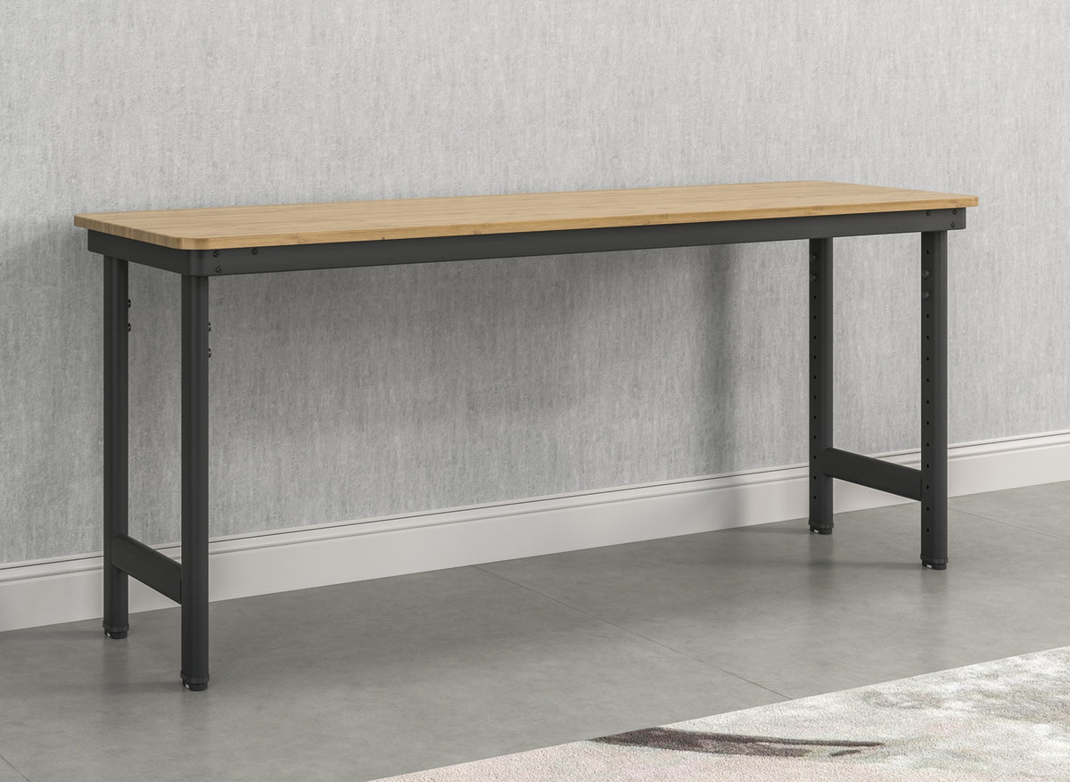 Everest Work Table 72-in W x 32-in H Steel Graphite Gray Freestanding Utility Storage Cabinet