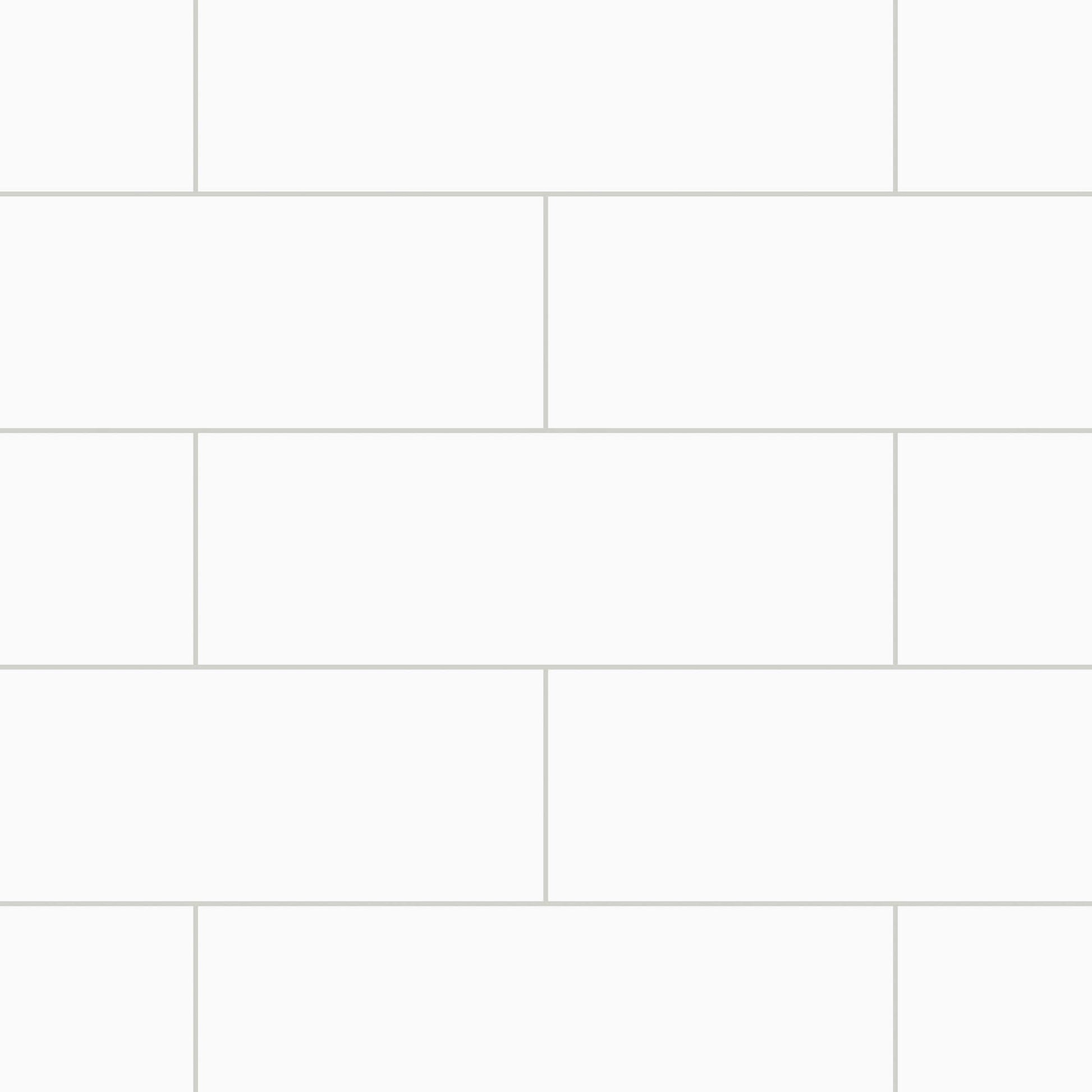 SUNWINGS Peel and Stick Backsplash Pure White 4-in x 12-in Matte Composite Subway Peel and stick Mosaic Wall Tile product image