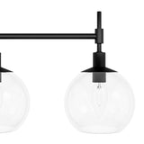 Hunter Xidane 5-Light Matte Black Mid-century Chandelier