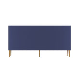Clihome 15.75-in W x 31.25-in H Mdf Navy Freestanding Utility Storage Cabinet