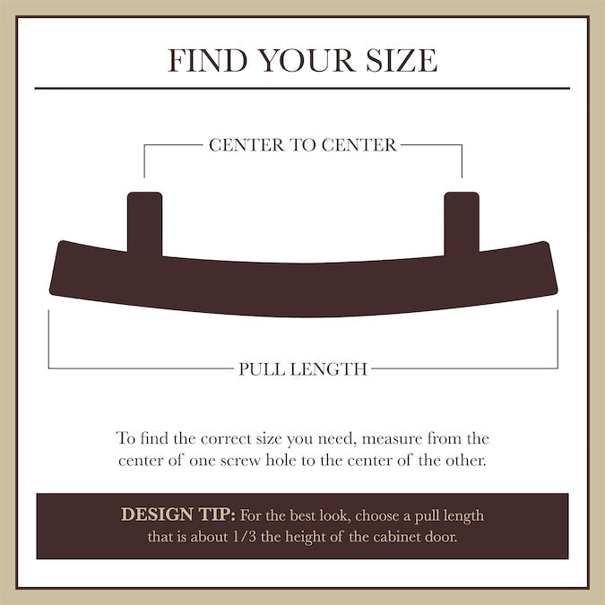 allen + roth Arthur (76Mm) Center to Center Matte Black Arch Handle Drawer Pull
