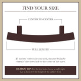 allen + roth Arthur (76Mm) Center to Center Matte Black Arch Handle Drawer Pull