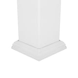 Deckorators 4-in x 4-in x 8-ft White Composite Deck Post Sleeve