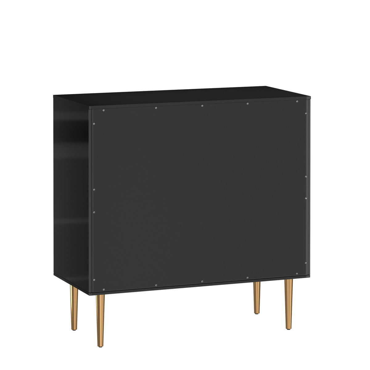 Clihome 15.75-in W x 31.93-in H Mdf Black Freestanding Utility Storage Cabinet