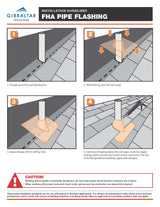 Galvanized Plumber’s Roof Pipe Flashing, 1-1/2 in (Mill Finish)