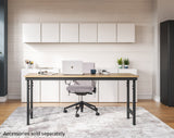 Everest Work Table 72-in W x 32-in H Steel Graphite Gray Freestanding Utility Storage Cabinet