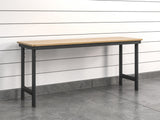 Everest Work Table 72-in W x 32-in H Steel Graphite Gray Freestanding Utility Storage Cabinet