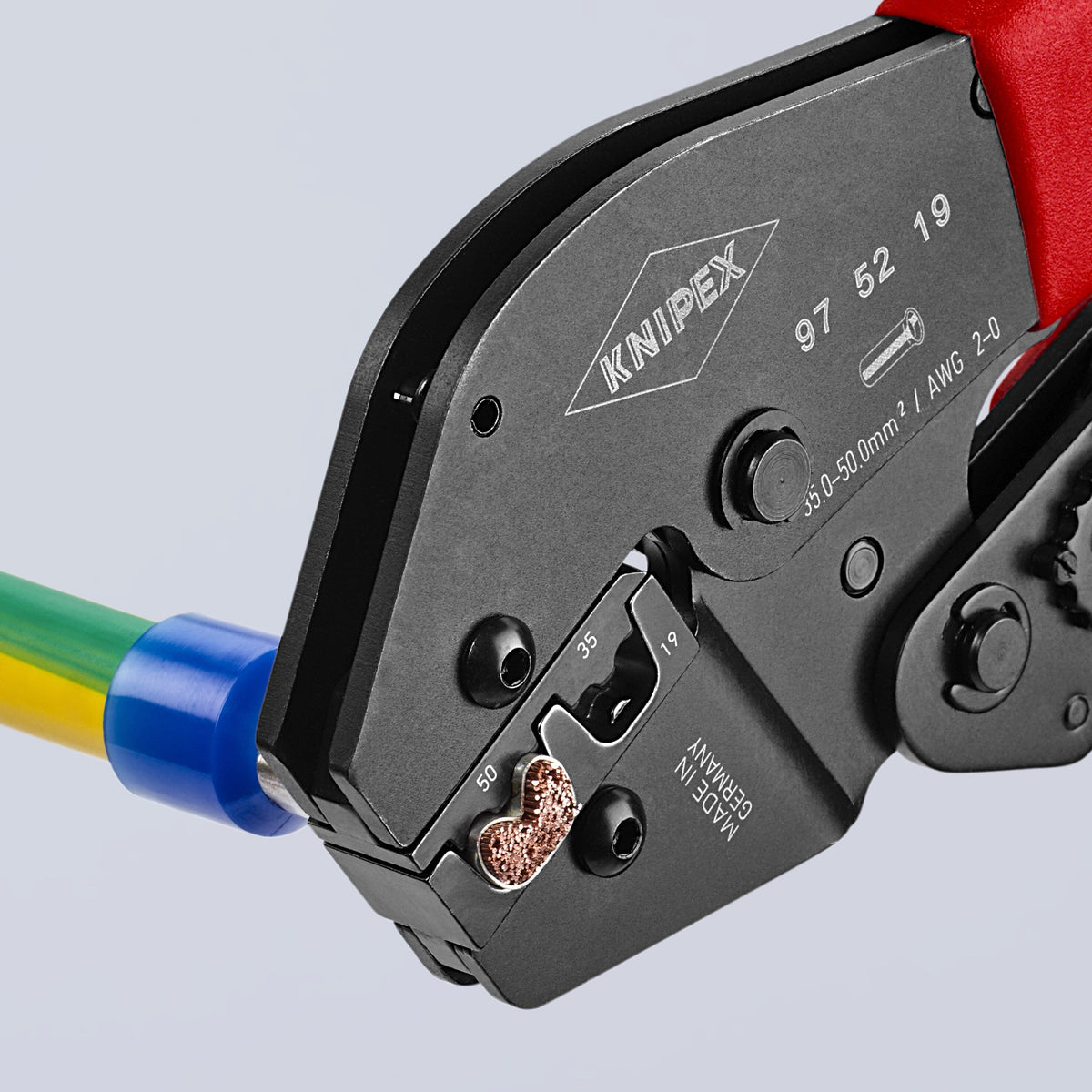 KNIPEX 10-in Cutting Pliers / Crimping Tool for End Sleeves (Ferrules)