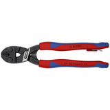 KNIPEX 8-in Tether-Ready Cutting Pliers, High Leverage, Red/Blue Handles