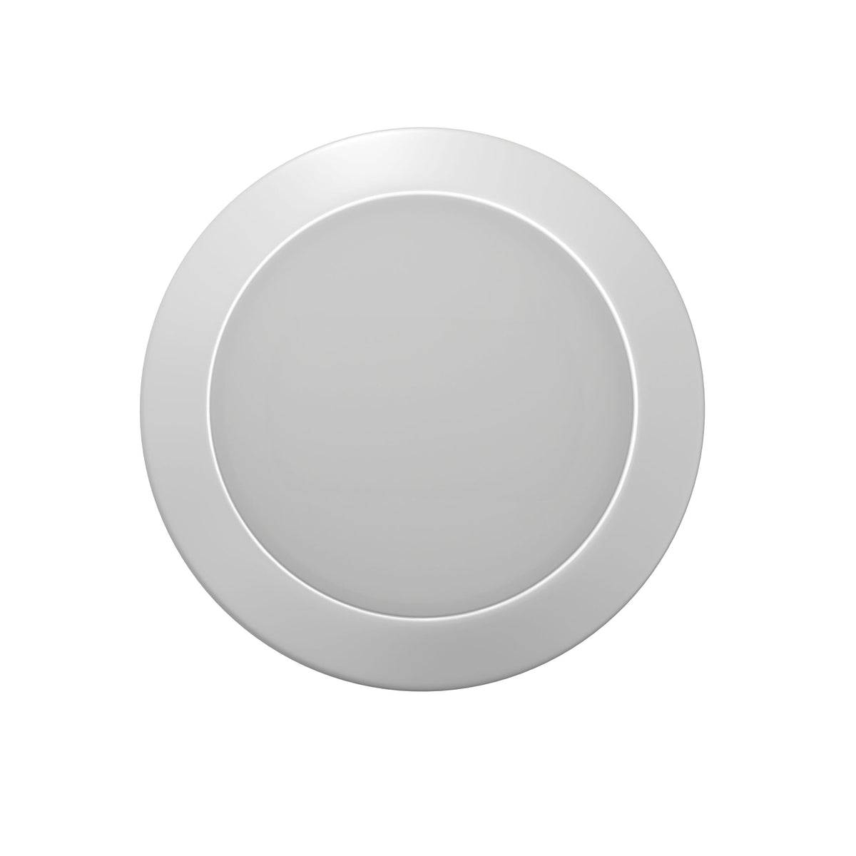 Project Source 2-Pack 7.4-in White Modern/Contemporary LED Flush Mount Light ENERGY STAR