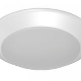 Project Source 2-Pack 7.4-in White Modern/Contemporary LED Flush Mount Light ENERGY STAR