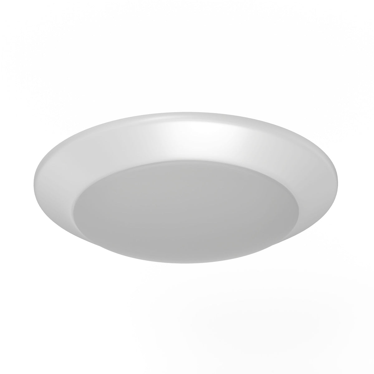 Project Source 2-Pack 7.4-in White Modern/Contemporary LED Flush Mount Light ENERGY STAR