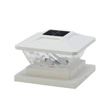 RELIABILT 4-in x 4-in 10-Lumen White Solar LED Outdoor Post Cap Light (5000 K)